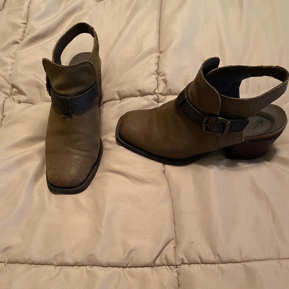 OTBT sling back ankle boots